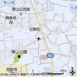 兵庫県姫路市東山540周辺の地図