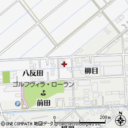 愛知県豊橋市瓜郷町八反田2周辺の地図