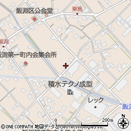 静岡県焼津市飯淵691-2周辺の地図