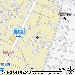 静岡県浜松市浜名区横須賀339周辺の地図