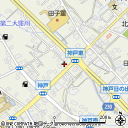 静岡県榛原郡吉田町神戸1639周辺の地図