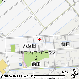 愛知県豊橋市瓜郷町八反田5-8周辺の地図