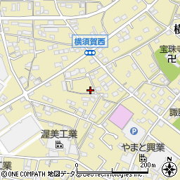静岡県浜松市浜名区横須賀1183周辺の地図