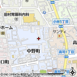 南宝塚ビューハイツ周辺の地図
