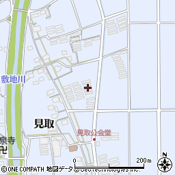 静岡県袋井市見取304周辺の地図
