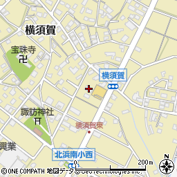 静岡県浜松市浜名区横須賀288周辺の地図