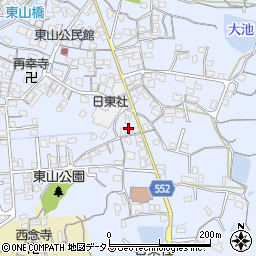 兵庫県姫路市東山541周辺の地図