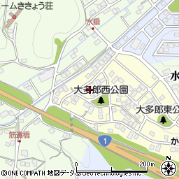 静岡県掛川市大多郎52周辺の地図