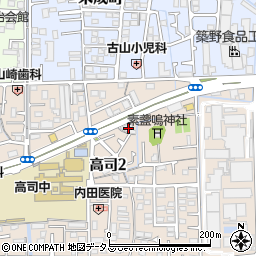 訪問車検の大将宝塚店周辺の地図