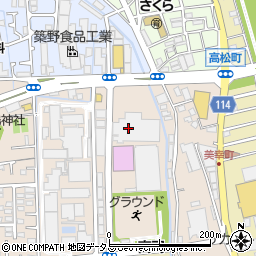 プライムデリカ株式会社　宝塚工場周辺の地図