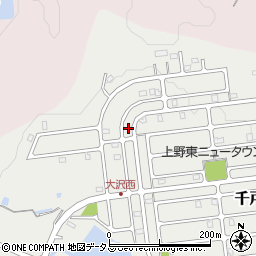 三重県伊賀市大沢周辺の地図