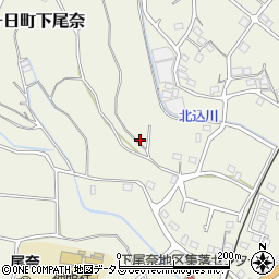 静岡県浜松市浜名区三ヶ日町下尾奈周辺の地図