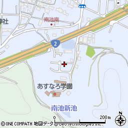 兵庫県高砂市阿弥陀町南池525-5周辺の地図