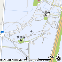三重県伊賀市一之宮周辺の地図