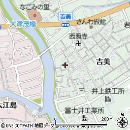 兵庫県姫路市大津区吉美751周辺の地図