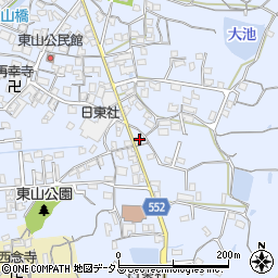 兵庫県姫路市東山533周辺の地図