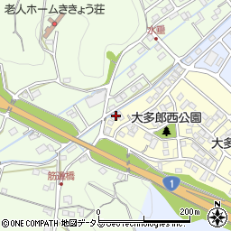 静岡県掛川市大多郎17周辺の地図