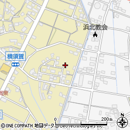 静岡県浜松市浜名区横須賀379周辺の地図