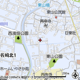 兵庫県姫路市東山498周辺の地図