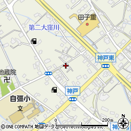 静岡県榛原郡吉田町神戸1660周辺の地図