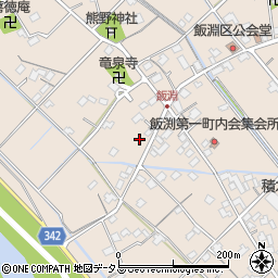 静岡県焼津市飯淵215-1周辺の地図
