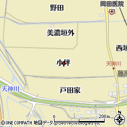 京都府木津川市山城町綺田小坪周辺の地図