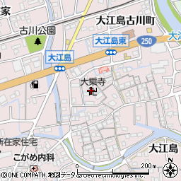 大乗寺周辺の地図