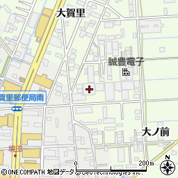 愛知県豊橋市大村町山所19周辺の地図