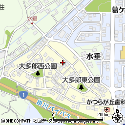 静岡県掛川市大多郎33周辺の地図