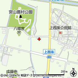 兵庫県加古川市八幡町上西条603周辺の地図