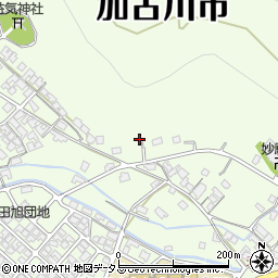 兵庫県加古川市東神吉町升田301周辺の地図