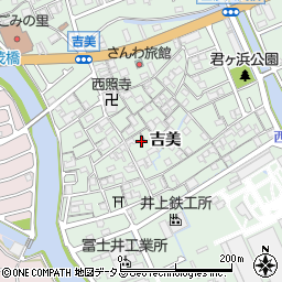 兵庫県姫路市大津区吉美243-2周辺の地図