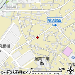 静岡県浜松市浜名区横須賀1203周辺の地図