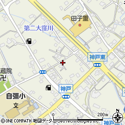 静岡県榛原郡吉田町神戸1662-3周辺の地図