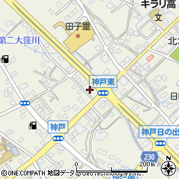 静岡県榛原郡吉田町神戸1639-17周辺の地図