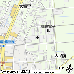 愛知県豊橋市大村町山所18周辺の地図