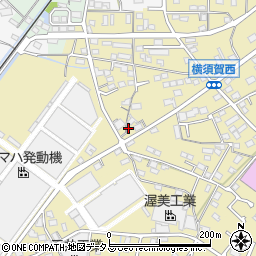静岡県浜松市浜名区横須賀1657周辺の地図