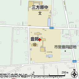 浜松市立豊岡小学校周辺の地図