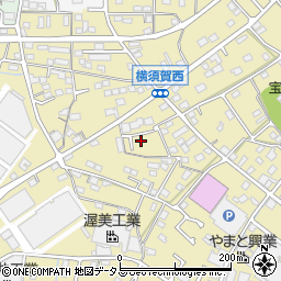 静岡県浜松市浜名区横須賀1188周辺の地図