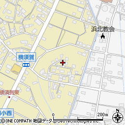 静岡県浜松市浜名区横須賀375周辺の地図