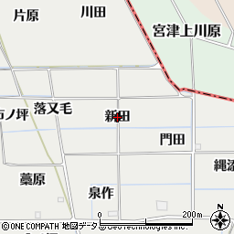京都府精華町（相楽郡）菱田（新田）周辺の地図
