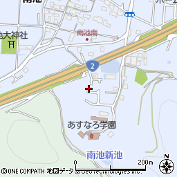 兵庫県高砂市阿弥陀町南池524-2周辺の地図