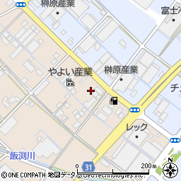 静岡県焼津市飯淵1085-2周辺の地図