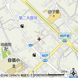 静岡県榛原郡吉田町神戸1662-8周辺の地図