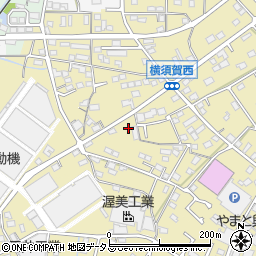 静岡県浜松市浜名区横須賀1197周辺の地図