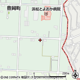 静岡県浜松市中央区豊岡町90周辺の地図