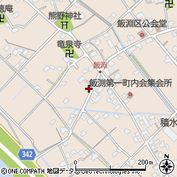 静岡県焼津市飯淵215-2周辺の地図