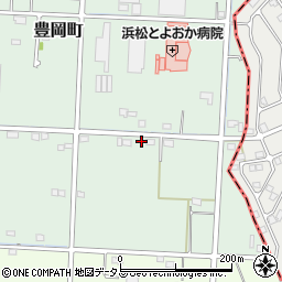 静岡県浜松市中央区豊岡町86周辺の地図