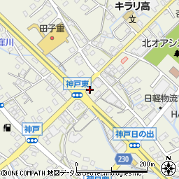 静岡県榛原郡吉田町神戸2189周辺の地図