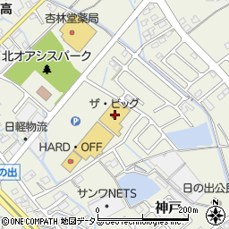 静岡県榛原郡吉田町神戸564周辺の地図